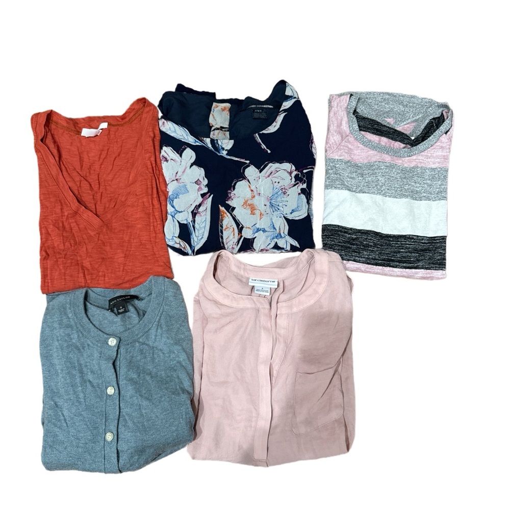 Size Small Bundle Work Lot of Shirts Ann Taylor Gap French Connection Shirt Top